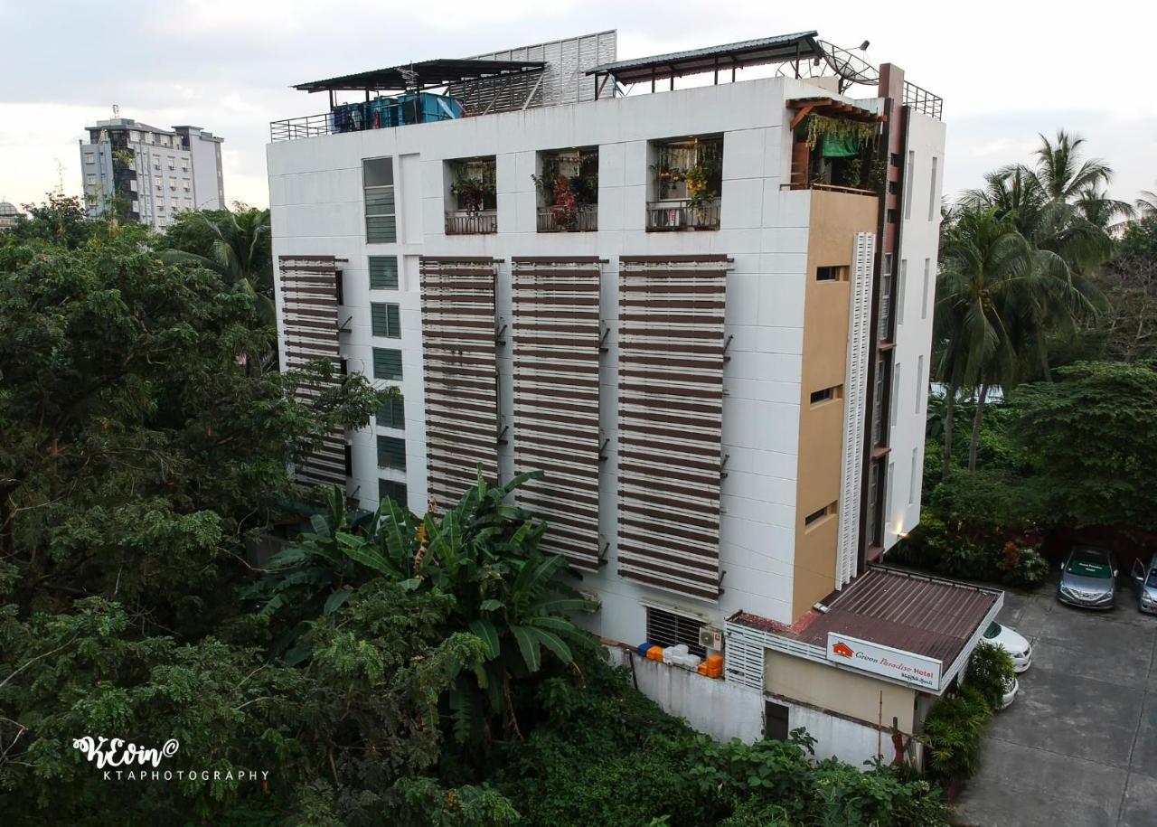 Green Paradise Hotel Yangon Bagian luar foto
